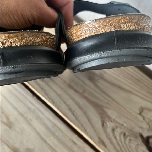 Birkenstock Dark Gray Double-Strap Sandals - Picture 9 of 9